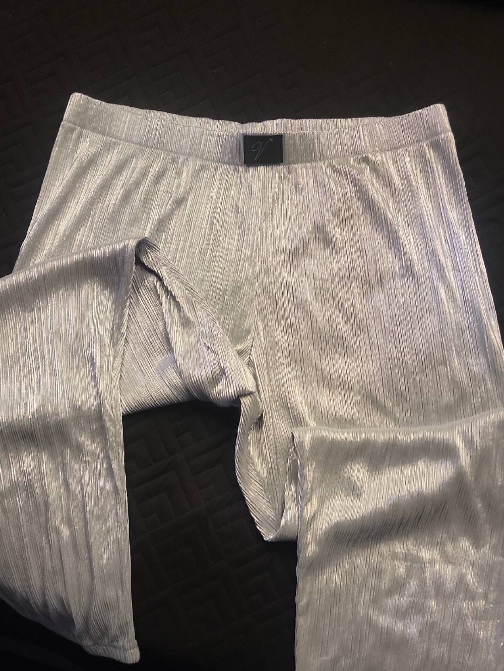Victorias Secret Silver Metallic Lounge Underwear Pants